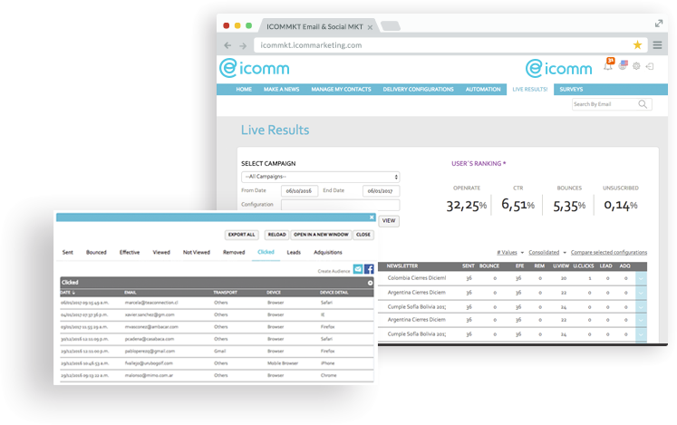 ICOMM integrado a tu eCommerce